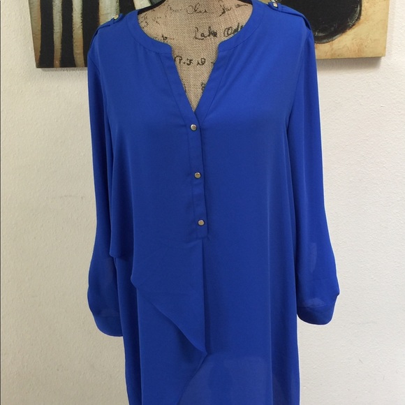 Chico's Tops - Chico’s Blue Tunic Chico’s size 2